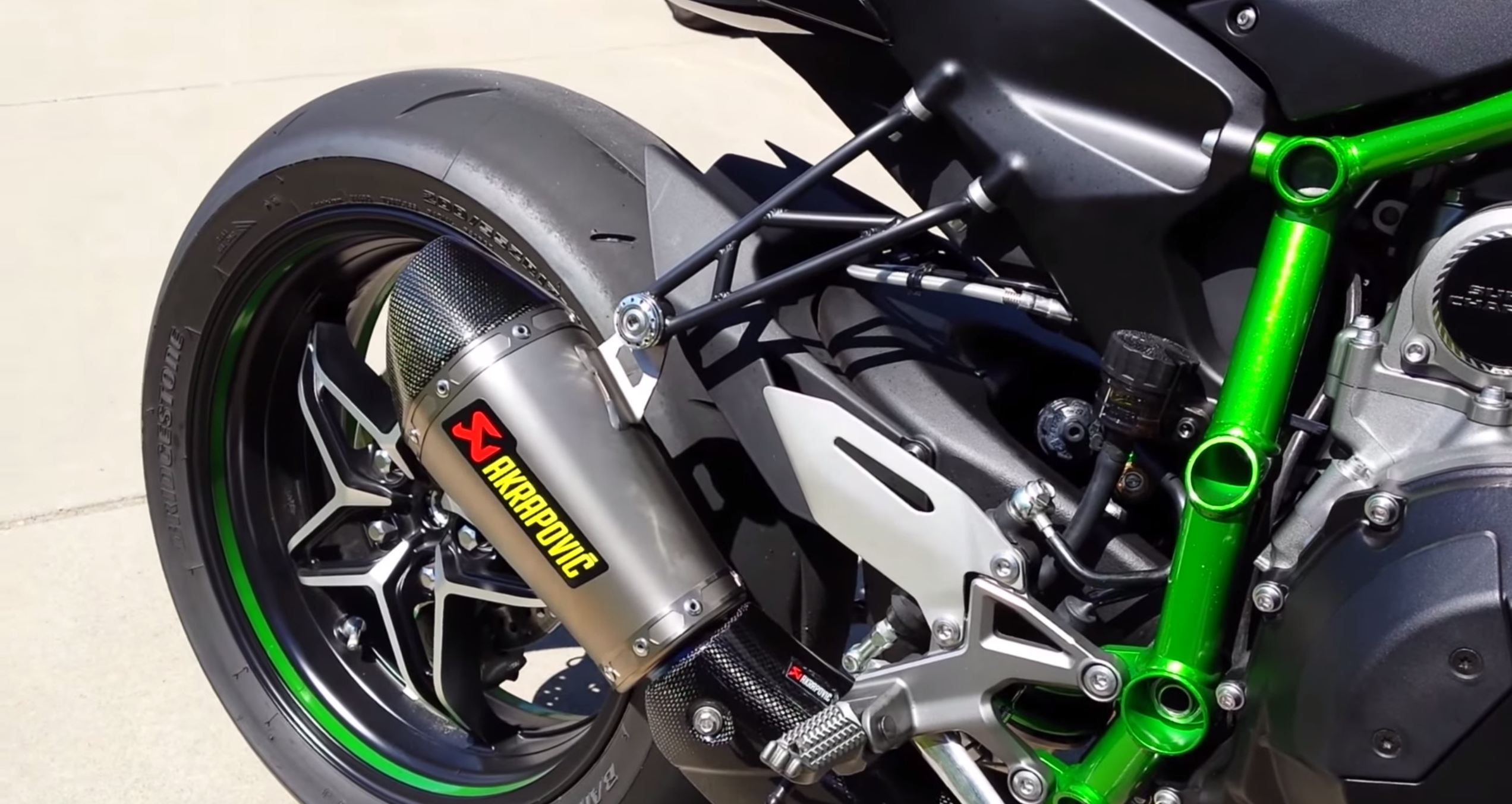 kawasaki h2 sx exhaust