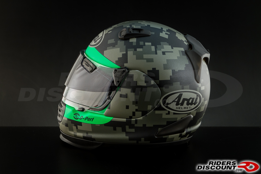 digital camo motorcycle helmet
