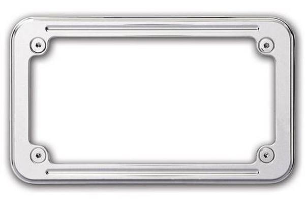Billet License Plate Frame Aluminum Screened