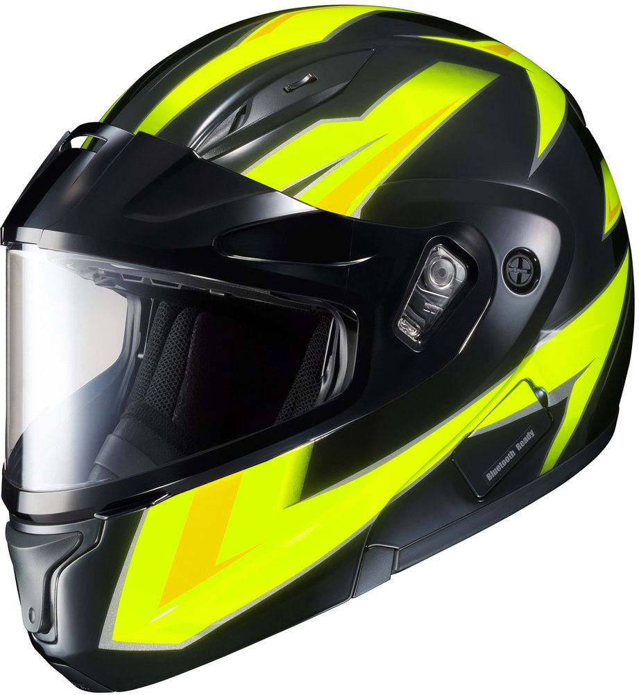 Hjc Cl Max Ii 2 Ridge Dual Pane Modular Snowmobile Helmet Ebay 9889