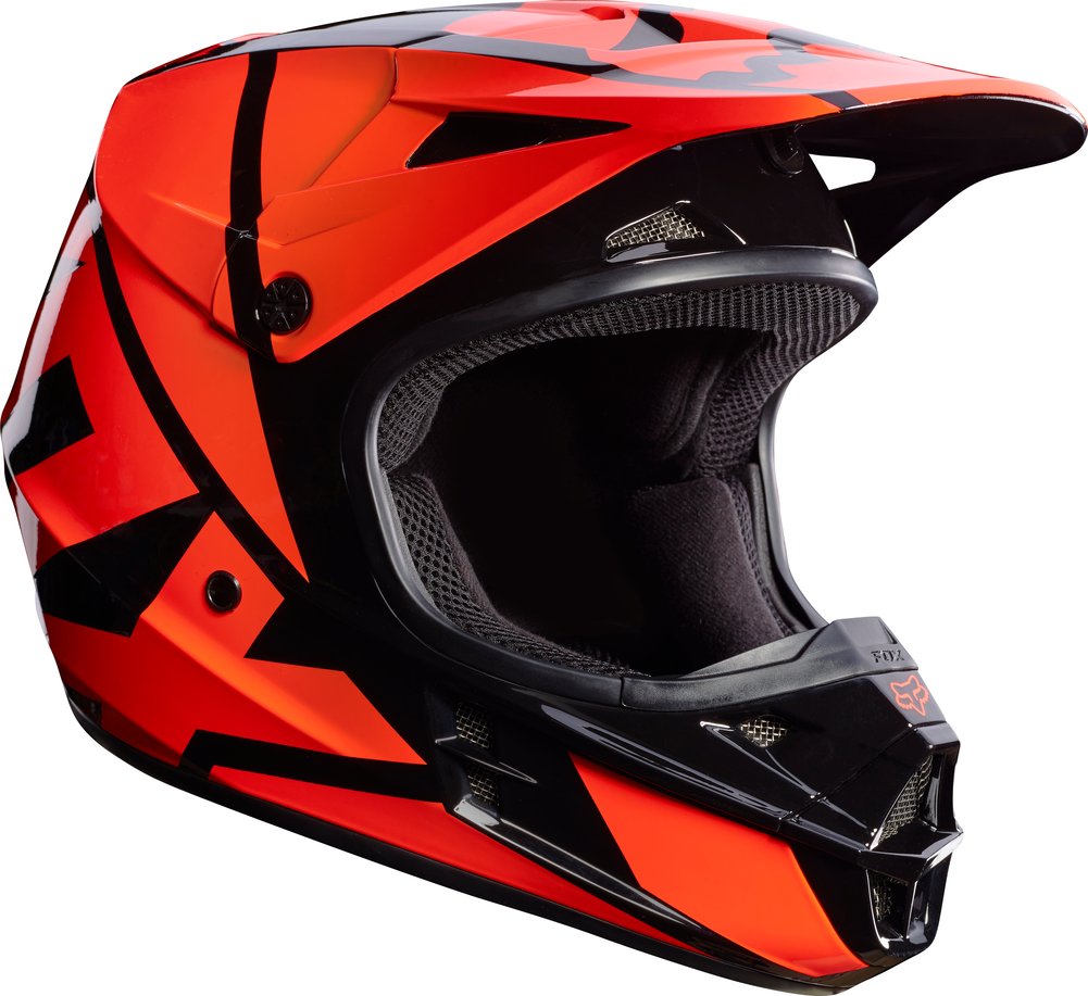 red fox dirt bike helmet