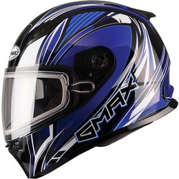 GMax FF49 Sektor Full Face Snow Helmet With Dual Pane Shield Blue