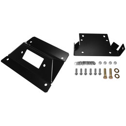 Dragonfire Racing Front Bumper Winch Mount Kit Standard Spool For Can-Am Black Black
