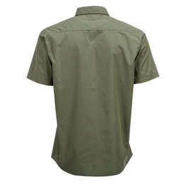 Fly Racing Mens Button-Up Short Sleeve Woven Shirt Green