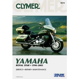 Clymer Repair Manual For Yamaha Royal Star 96-03