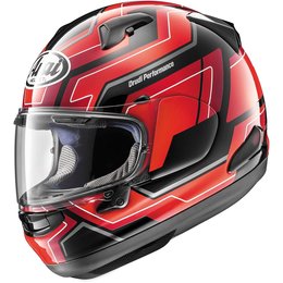 Arai Signet-X Place Full Face Helmet With Flip Up Shield Red