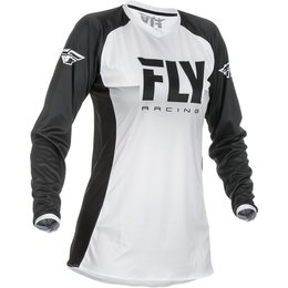 Fly Racing Youth Girls Lite Jersey White