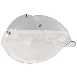 Speed & Strength 3 Snap Bubble Helmet Shield Transparent