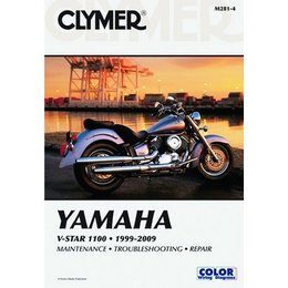 Clymer Repair Manual For Yamaha V-Star 1100 99-09