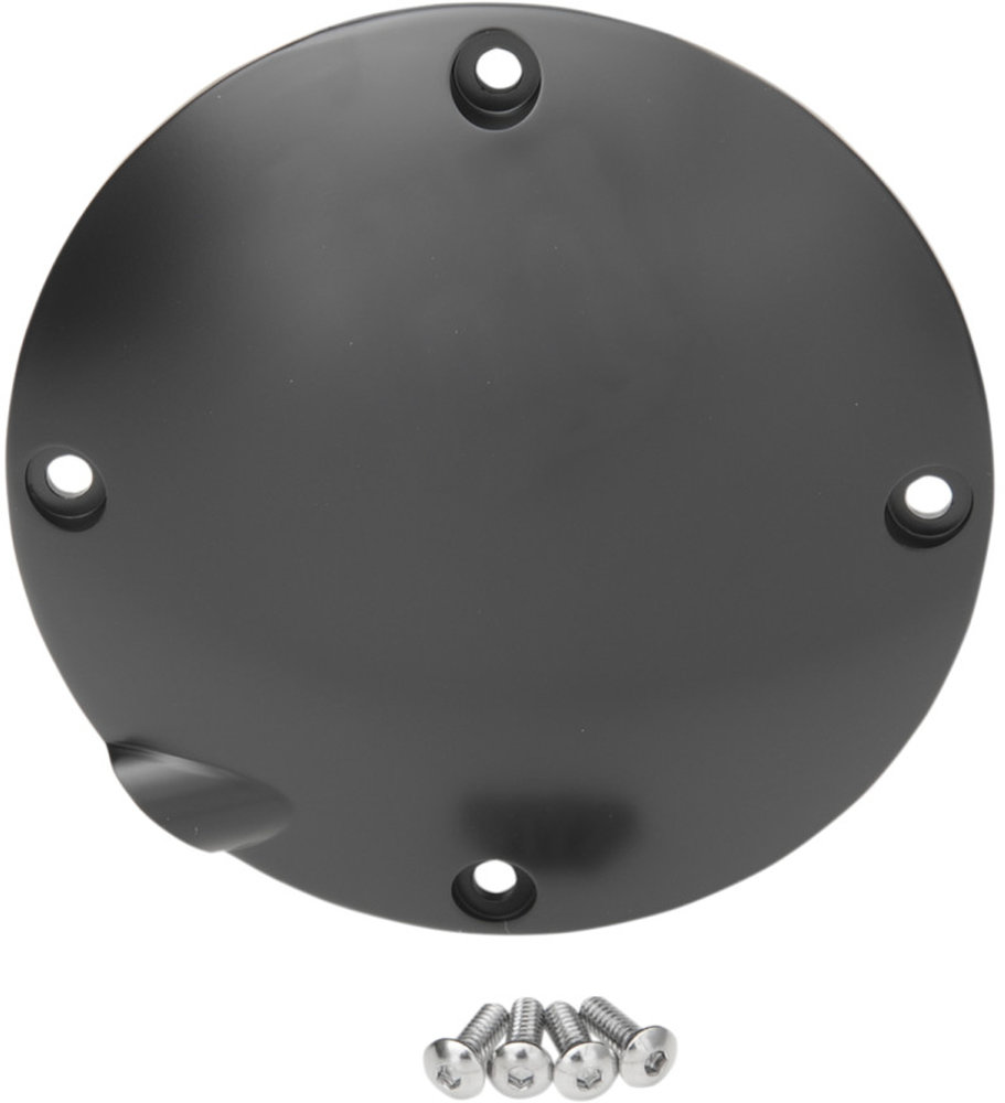 Drag Specialties Gloss Black Derby Cover for 2004-2014 Harley Sportster