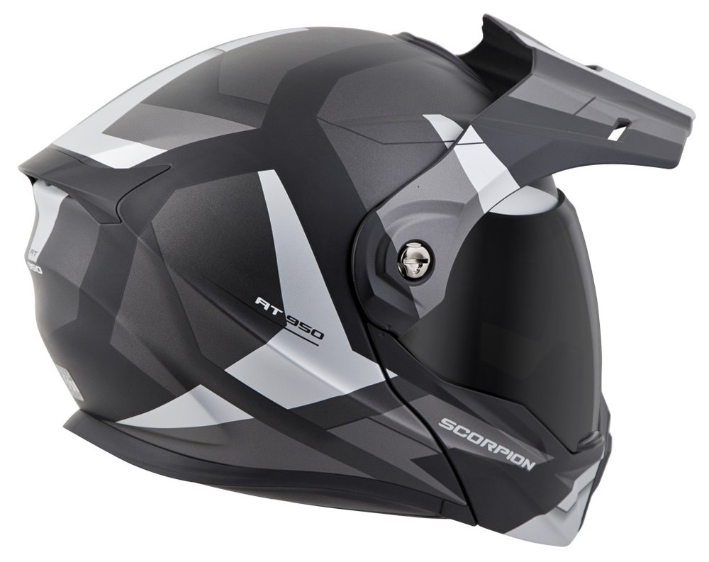 Scorpion Unisex-Adult flip Style Modular Neocon Helmet 75-1415S Silver, Small 