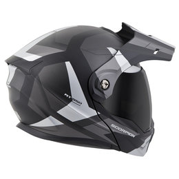 Scorpion EXO-AT950 EXOAT 950 NeoCon Modular Dual Sport Adventure Helmet Silver