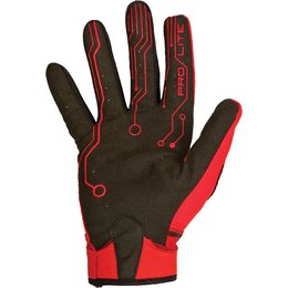 Red, Black Fly Racing Mens Pro Lite Gloves 2015 Red Black