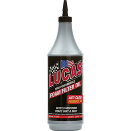 Lucas Oil Foam Filter Oil One Quart 10798 Unpainted