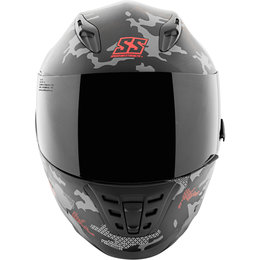 Speed & Strength Straight Savage SS1600 Full Face Helmet Red