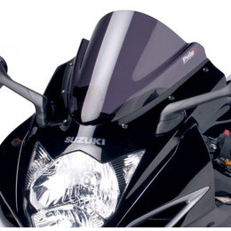 Dark Smoke Puig Z Racing Windscreen For Suzuki Gsx-r600 750 11