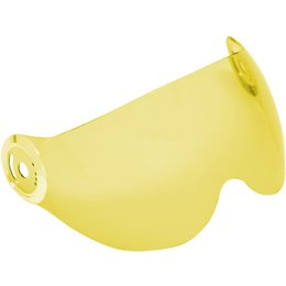 High Definition Yellow Gmax Gm55 Flip Helmet Shield Yellow