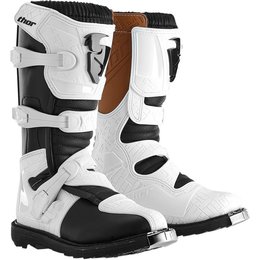 Thor Womens Blitz CE Certified Boots With MX Soles White