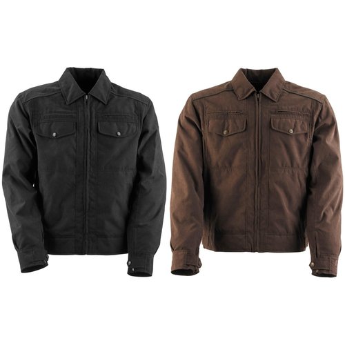 black brand motorcycle jacket