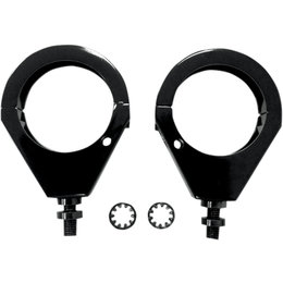 Drag Specialties Grooved Turn Signal 49mm Fork Clamps Pair For Harley 2040-1127