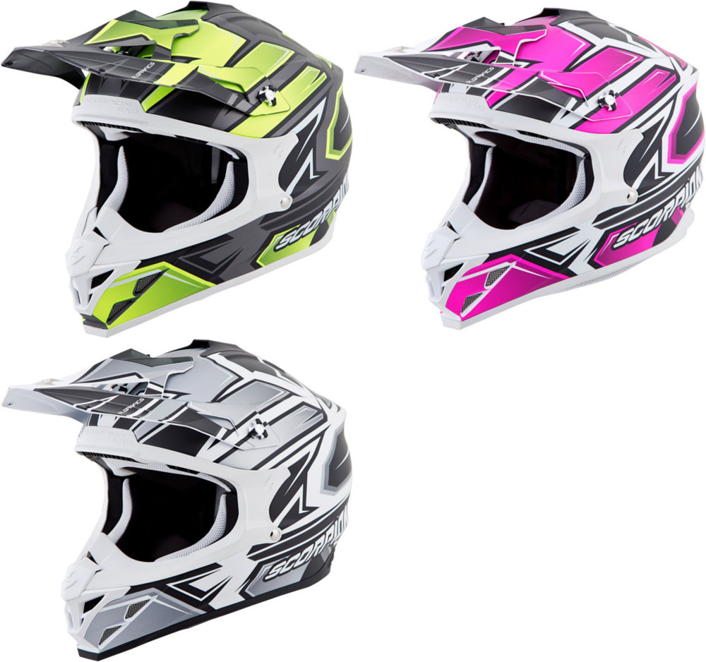 $149.95 Scorpion VX-35 VX35 Finnex MX Helmet #1064075