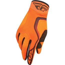 Fluorescent Orange, Black Fly Racing Mens Pro Lite Gloves 2015 Fluorescent Orange Black