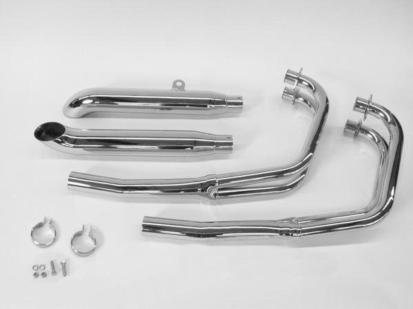 $501.95 MAC 4:2 Dual Exhaust System W/ Turn Out Mufflers #953095