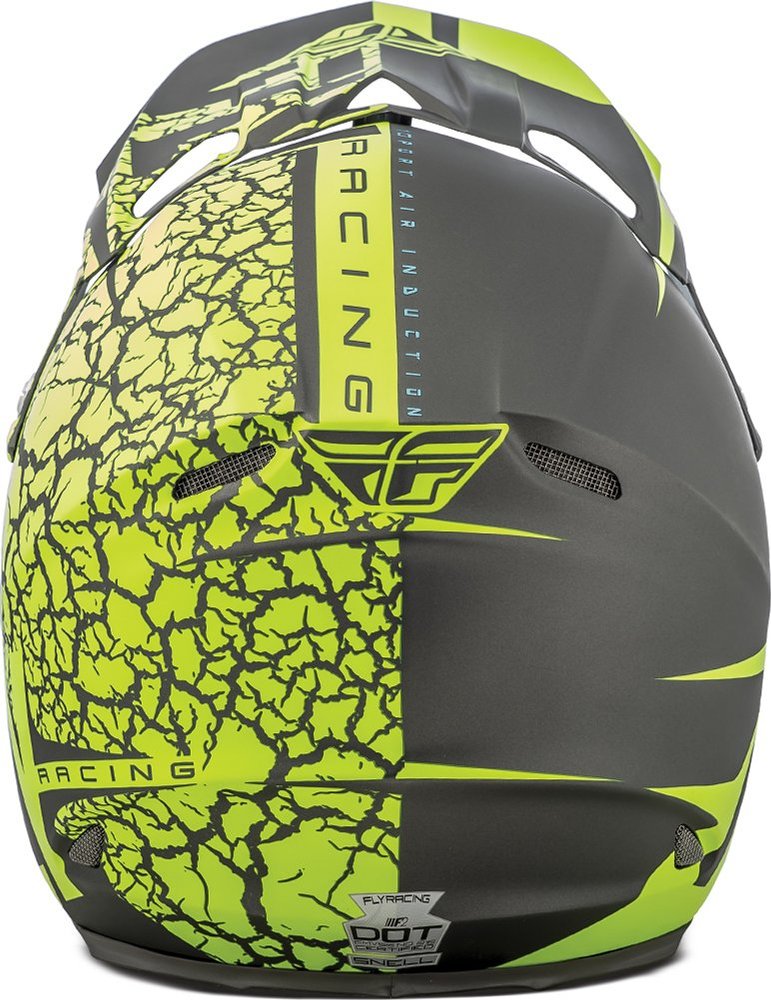 $329.95 Fly Racing F2 Carbon Fracture Helmet #1062300
