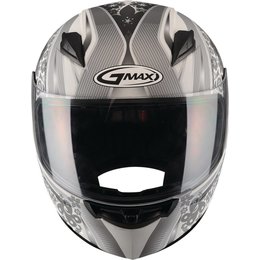 GMAX Womens FF49 Elegance Full Face Helmet White, Silver