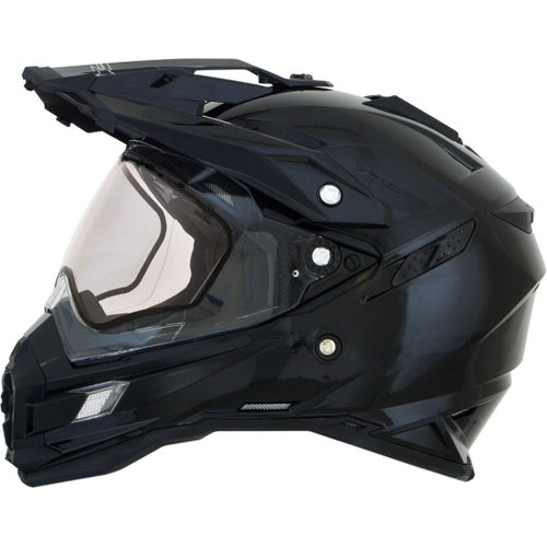 $169.95 AFX FX41 Solid Snowmobile DS Dual Sport Helmet #996480