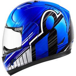 Icon Alliance Overlord Full Face Helmet Blue