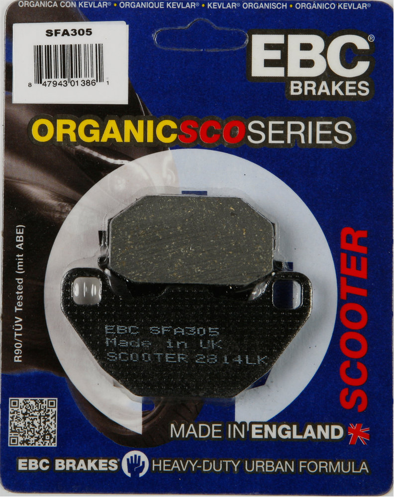 EBC Pastiglie Freno SFA Per KYMCO People 50/125/150/200 – Ricambio Freni Moto