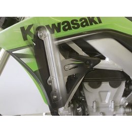 Aluminum Works Connection Radiator Brace For Kawasaki Kx250f 2009