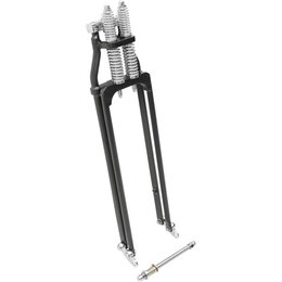 Drag Specialties +2 Inch Springer Fork Assembly For Harley Black 0401-0080