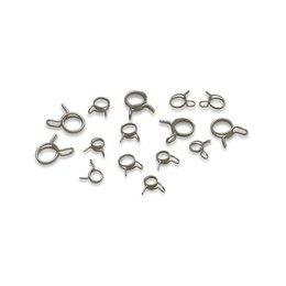 Steel Moose Racing Wire Hose Clamps 15 Piece Assorted Pack