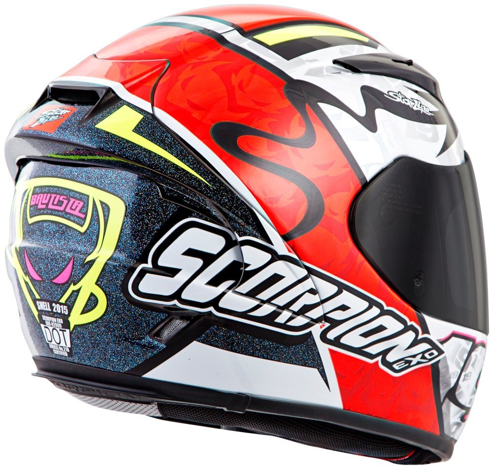 $129.97 Scorpion Mens EXO-R2000 Bautista Full Face Helmet #197014