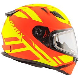 GMAX FF49 FF-49 Berg Snowmobile Helmet With Dual Pane Shield Orange
