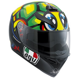 AGV K3 K-3 SV Valentino Rossi Tartaruga Full Face Motorcycle Helmet Multicolored