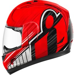 Icon Alliance Overlord Full Face Helmet Red