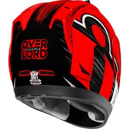 Icon Alliance Overlord Full Face Helmet Red