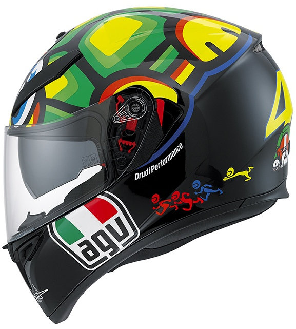 Helmet AGV K3 Sv Valentino Rossi Mugello Turtle Casque Motorrad Integral Helm L 