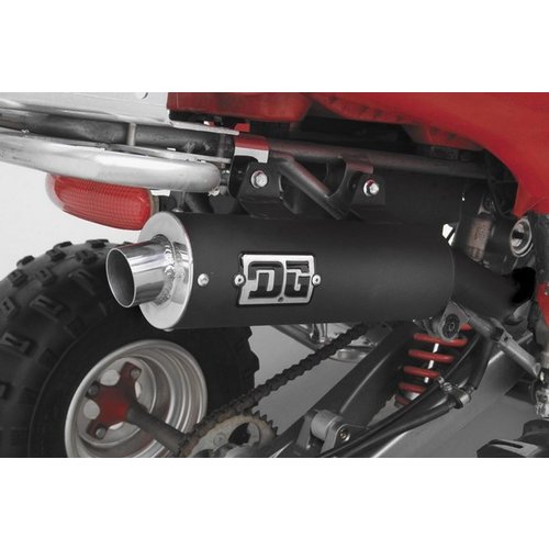 DG RCM II Slip-on Exhaust w/ Spark Arrestor For Yamaha YFM660R Raptor 01-05 