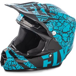 Fly Racing F2 Carbon Fracture Helmet Blue