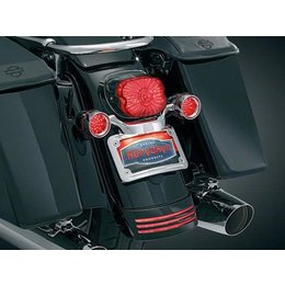 Kuryakyn License Plate Mount Curved For Harley FLHX FLHRSE