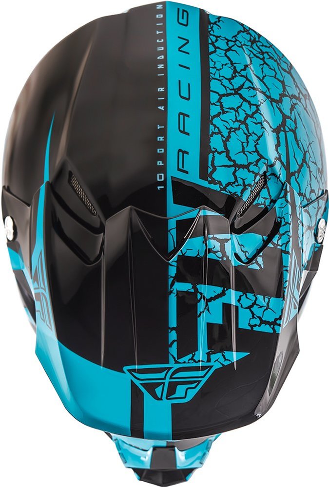 $329.95 Fly Racing F2 Carbon Fracture Helmet #1062300