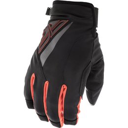 Fly Racing Youth Snow Title MX Gloves Black