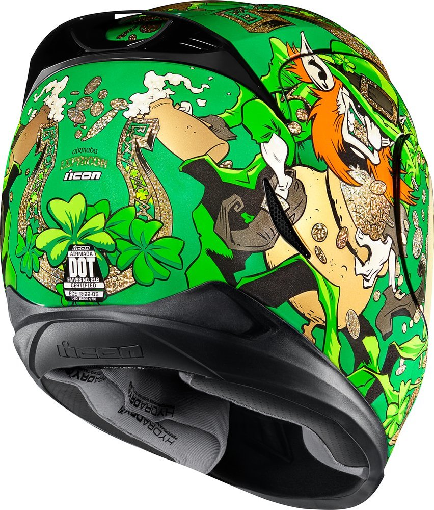 leprechaun motorcycle helmet