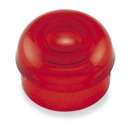 Red Bikers Choice Smooth Bullet Marker Light Replacement Lens