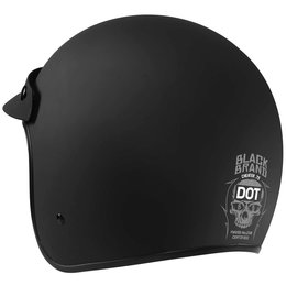Black Brand Cheater Series .75 Open Face Helmet