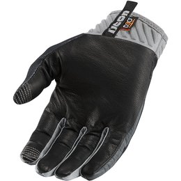 Icon Mens Anthem Deployed Touchscreen Capable Mesh Riding Gloves Grey